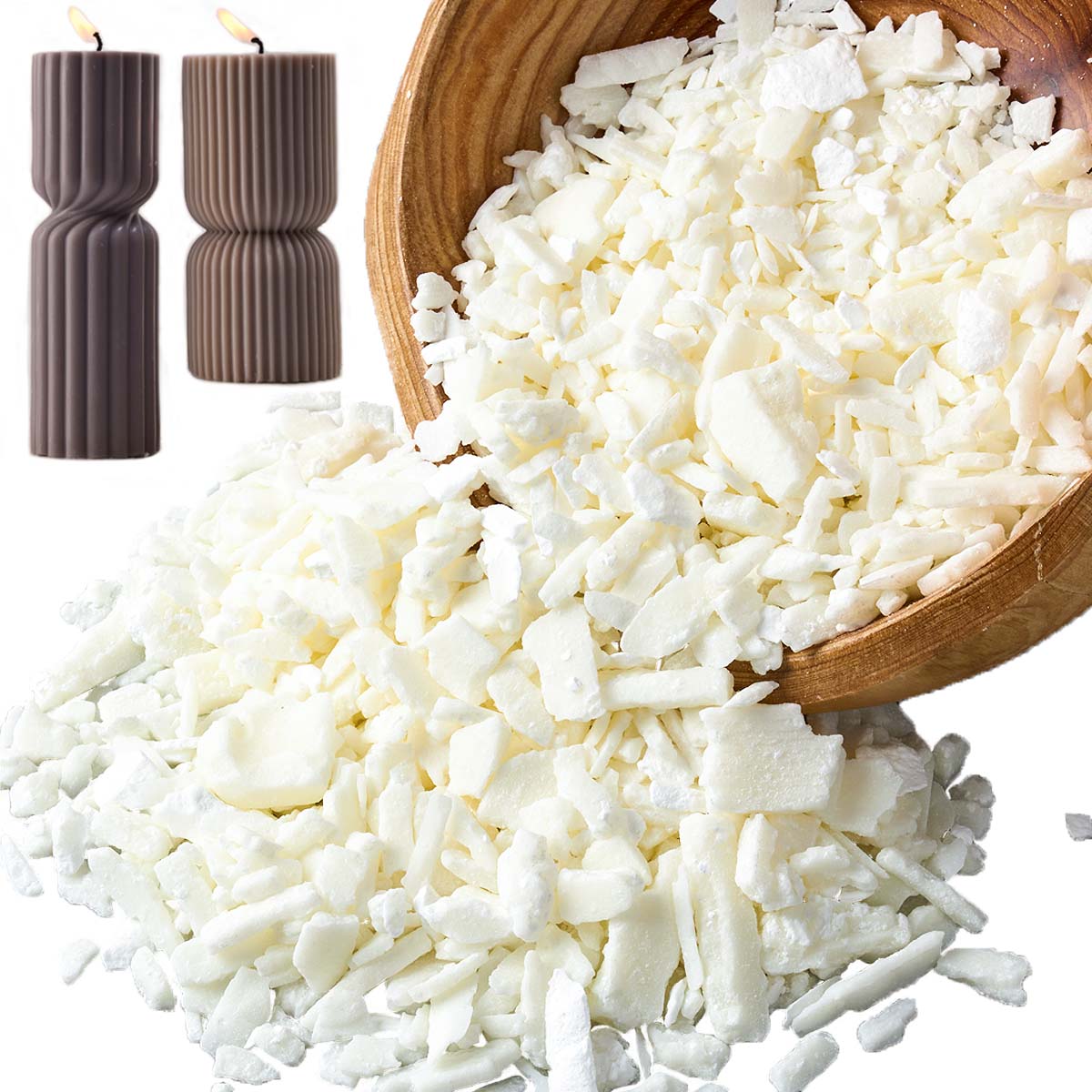 1-punktowy czysty biały wosk s – Candle Supplies To Make Candles recenzja i cena